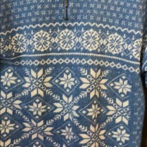 LL Bean Snowflake Sweater XL